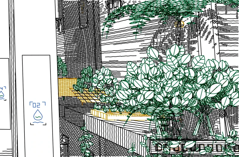 Reservoir Roots / hanging gardens