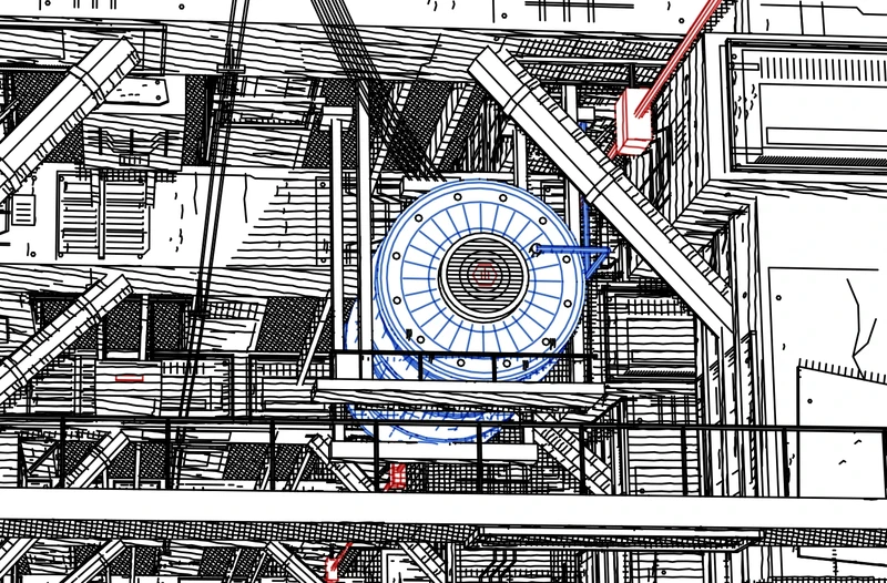 The Underside / fan and gantry