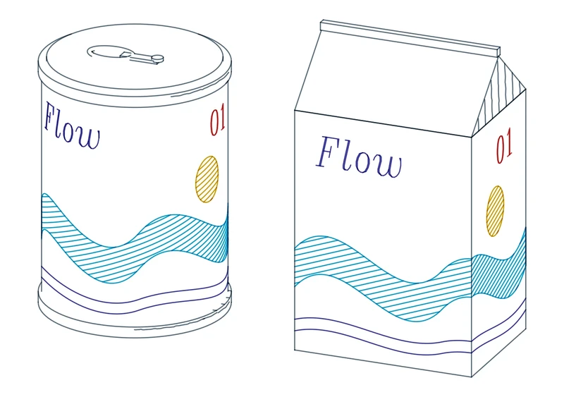 Filled SVG shapes become plotted hatching